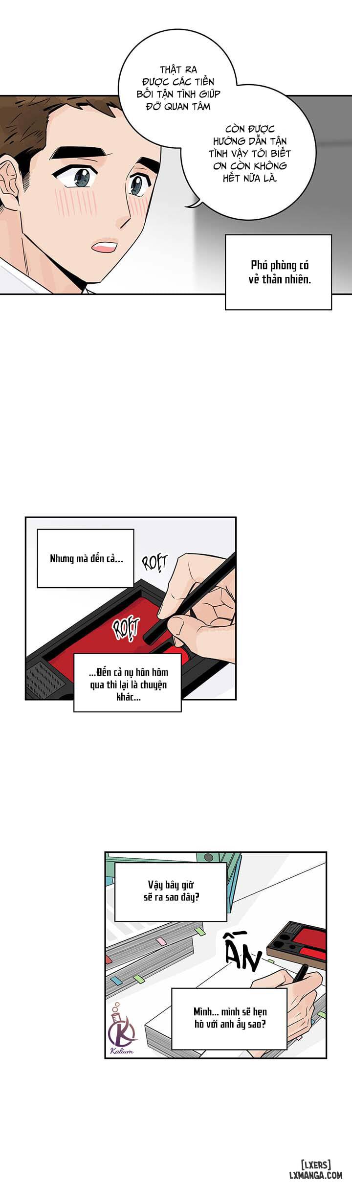 HentaiVN.net - Ảnh 8 - Phó phòng muốn "làm" - Chap 4