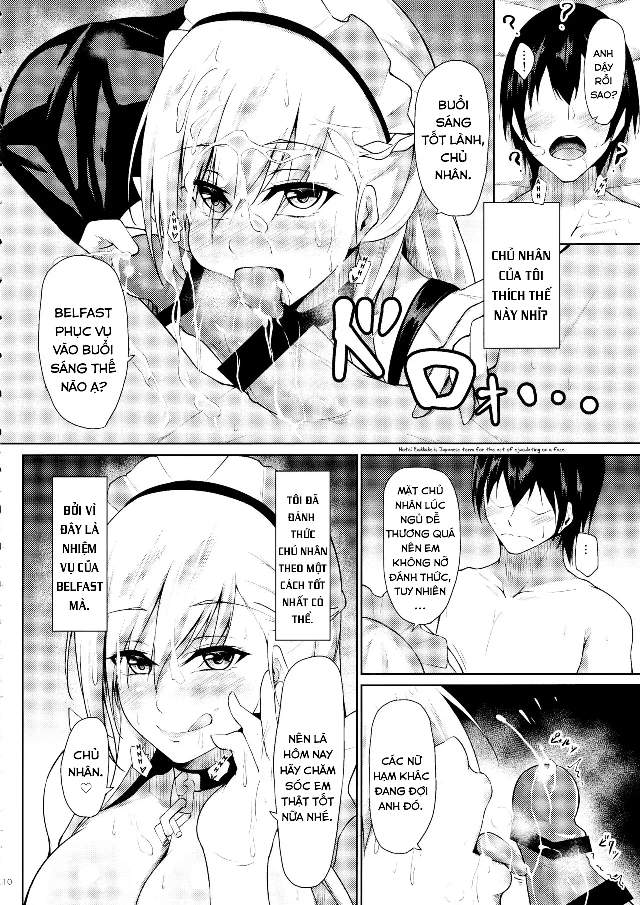 HentaiVN.net - Ảnh 10 - Belfast ni Amaetai!! (Azur Lane) - Chap 1