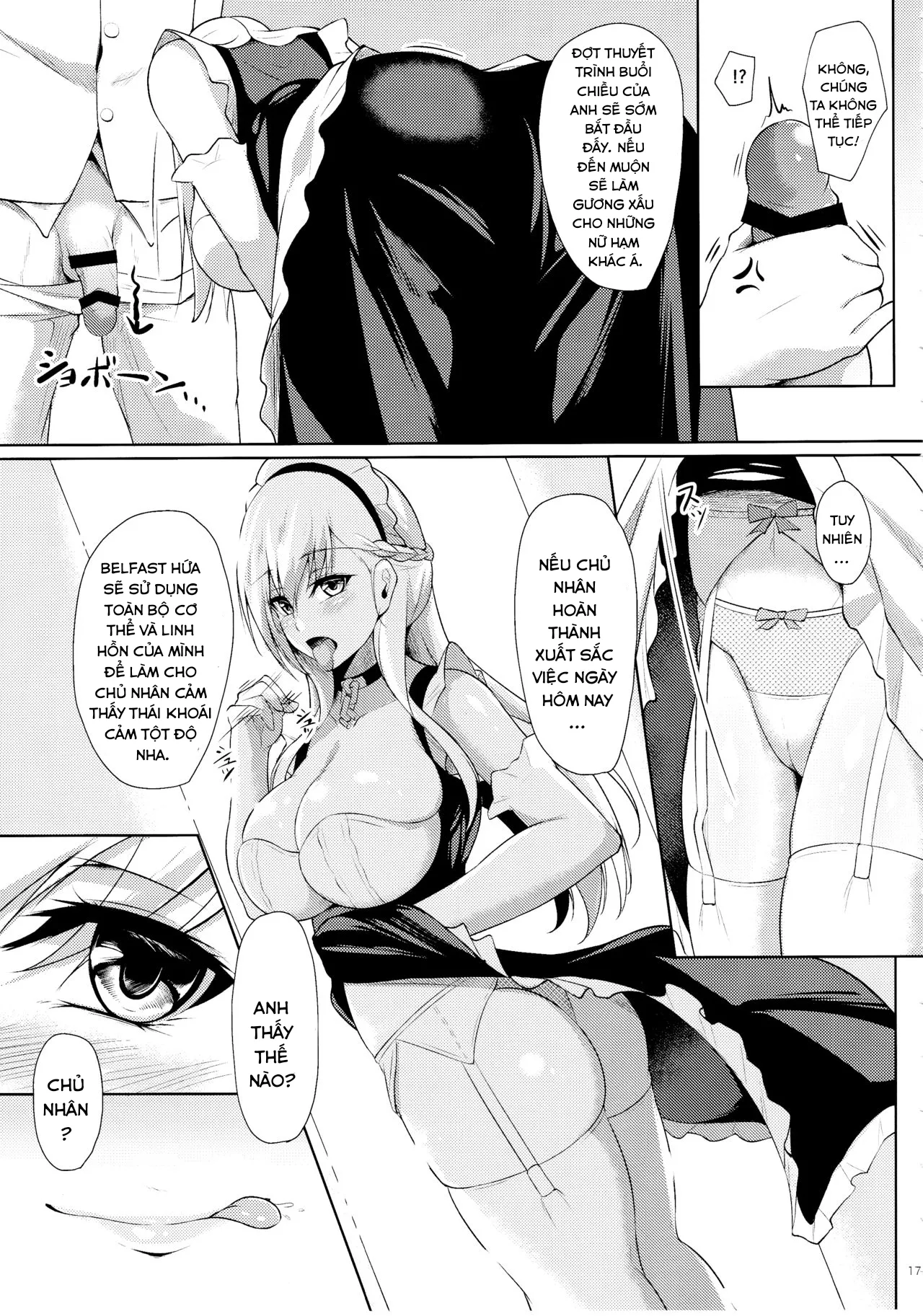 HentaiVN.net - Ảnh 17 - Belfast ni Amaetai!! (Azur Lane) - Chap 1