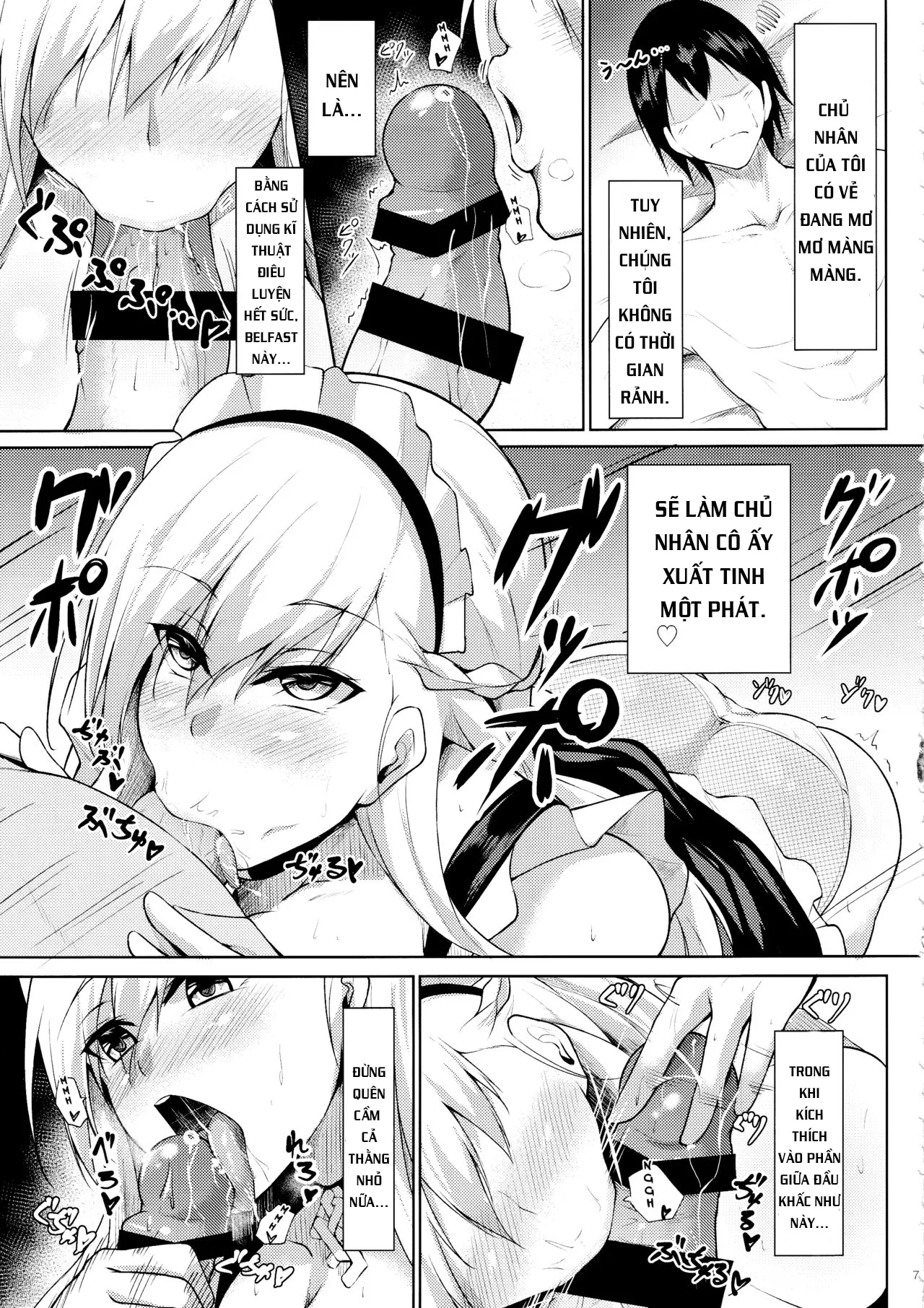 HentaiVN.net - Ảnh 7 - Belfast ni Amaetai!! (Azur Lane) - Chap 1