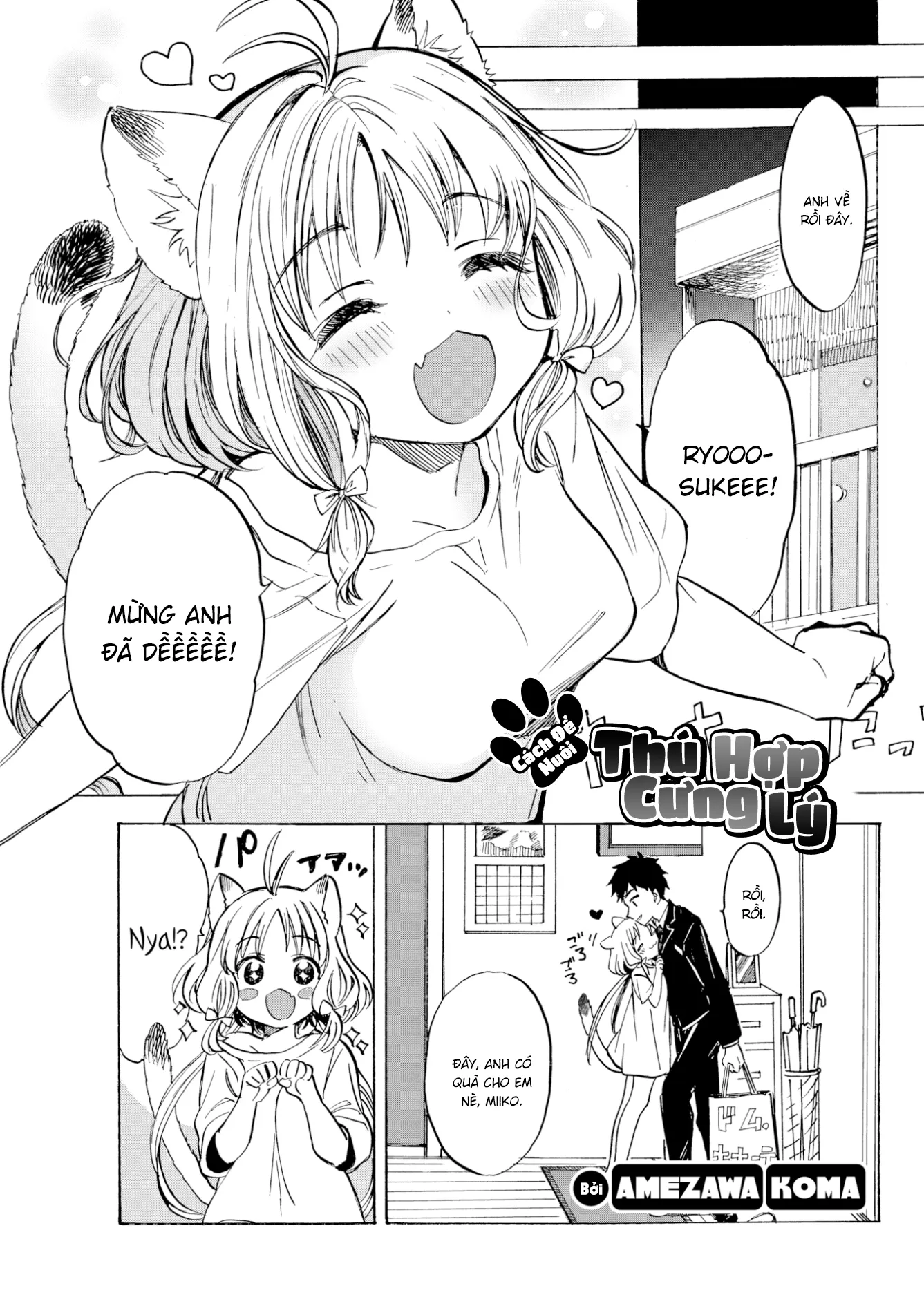 HentaiVN.net - Ảnh 3 - Cách Để Nuôi Thú Cưng Hợp Lý [The Proper Way to Treat Your Pet] - Chap 1