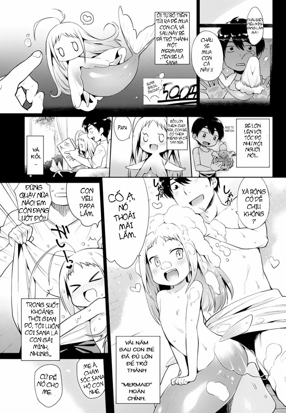 HentaiVN.net - Ảnh 3 - How to take care of your Mermaid - Chap 1