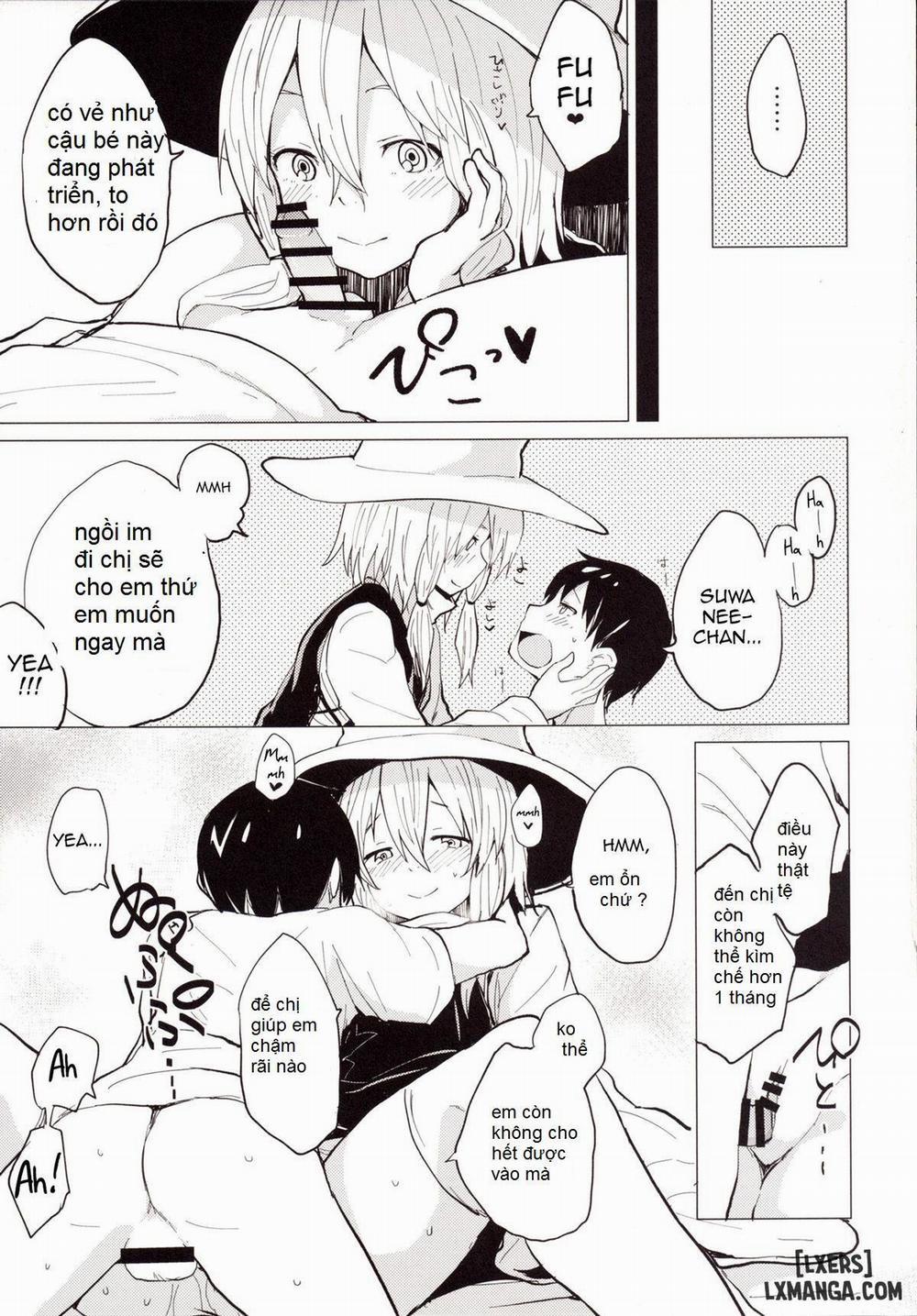 HentaiVN.net - Ảnh 14 - Sukoshi wa Gaman Shinasai! Suwa Shota Bangaihen 2 (Touhou Project) [ngoại chuyện của Suwa-neechan] - Chap 1