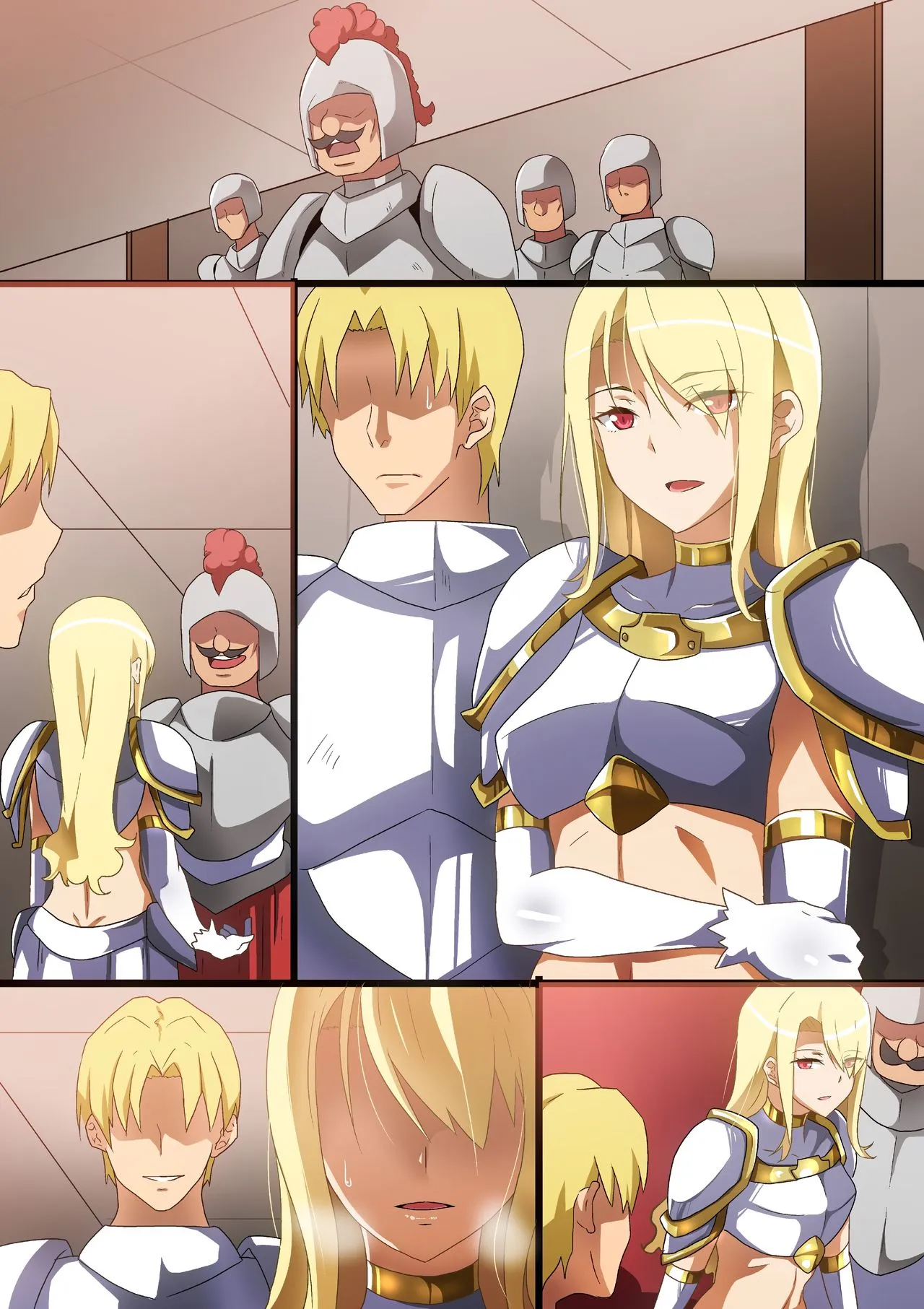 HentaiVN.net - Ảnh 20 - Ochita Onna Kishi [堕ちた女騎士] - Chap 1