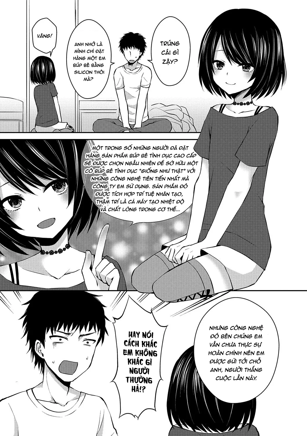 HentaiVN.net - Ảnh 4 - Love Doll (Otokonoko HEAVEN Vol 34) [Love Doll] - Chap 1