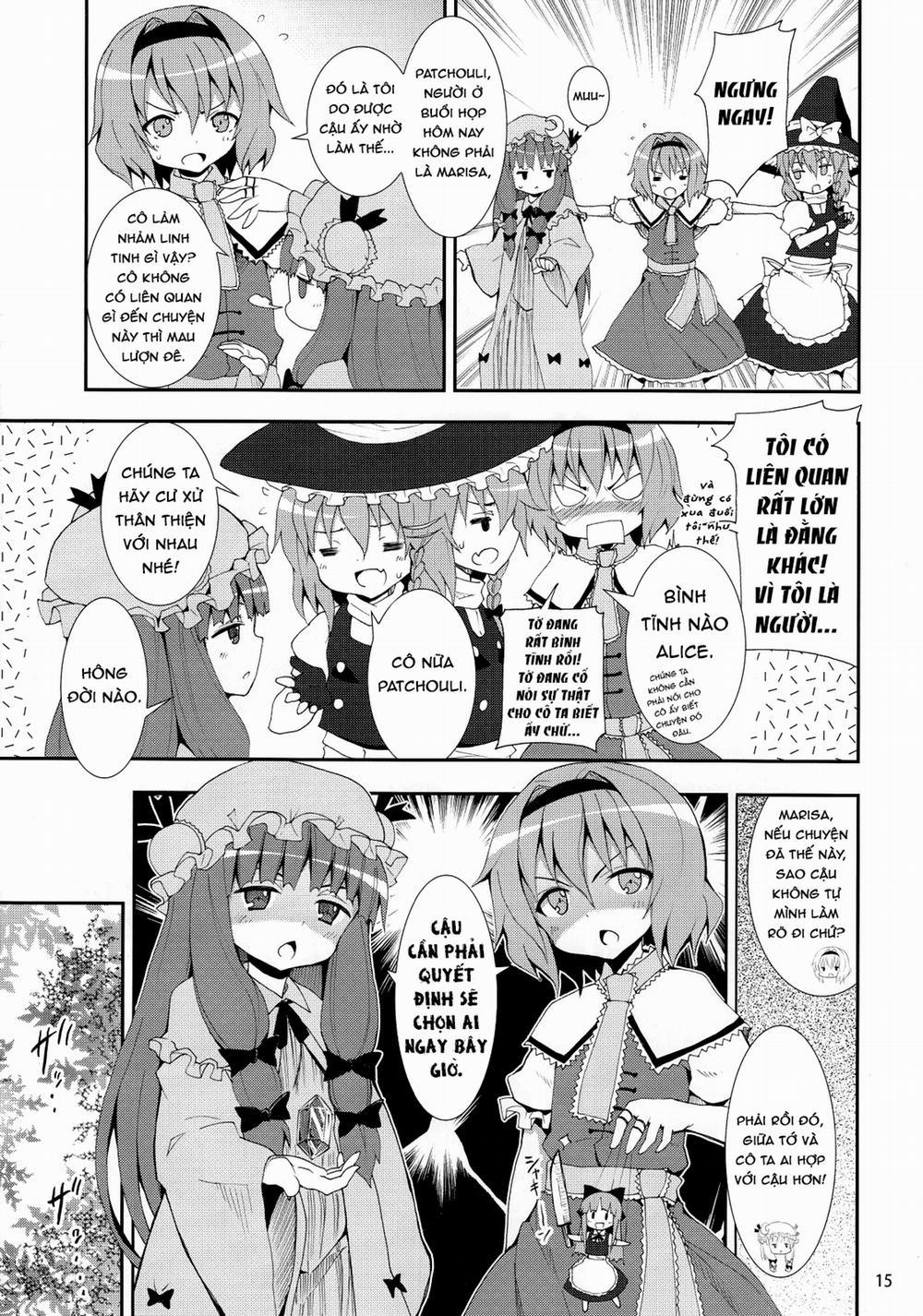 HentaiVN.net - Ảnh 14 - Kirisame Marisa no Yuuutsu (Touhou) [The Melancholy of Marisa Kirisame; Sự u sầu của Marisa Kirisame] - Chap 1