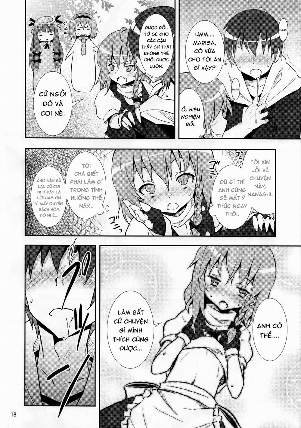 HentaiVN.net - Ảnh 17 - Kirisame Marisa no Yuuutsu (Touhou) [The Melancholy of Marisa Kirisame; Sự u sầu của Marisa Kirisame] - Chap 1