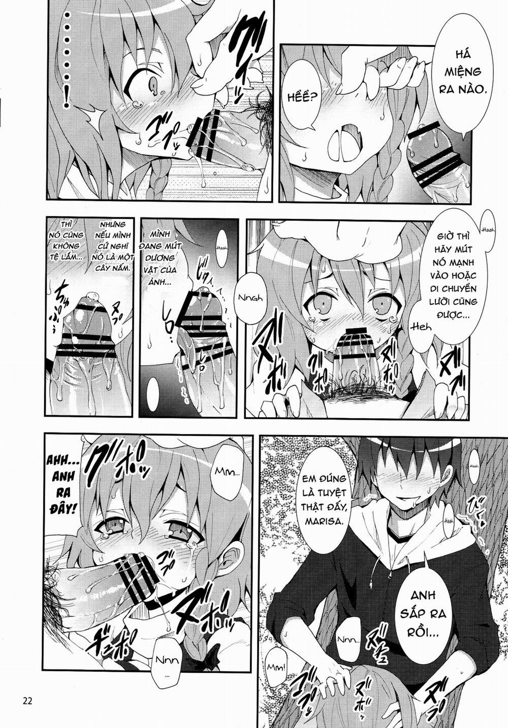 HentaiVN.net - Ảnh 21 - Kirisame Marisa no Yuuutsu (Touhou) [The Melancholy of Marisa Kirisame; Sự u sầu của Marisa Kirisame] - Chap 1