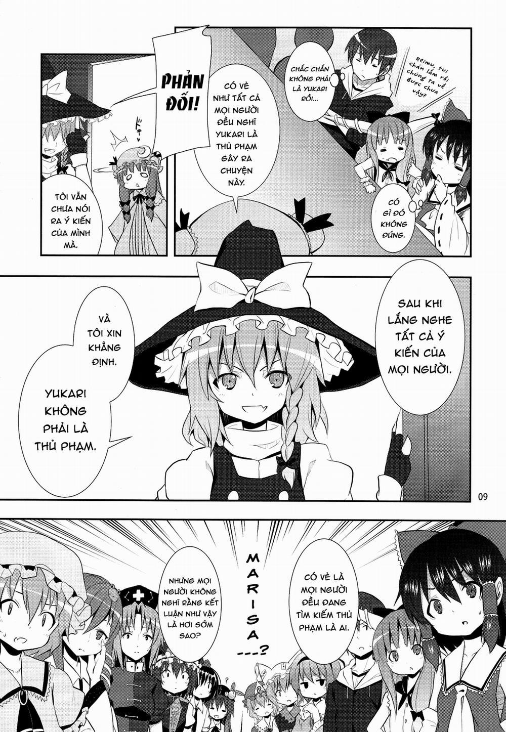 HentaiVN.net - Ảnh 8 - Kirisame Marisa no Yuuutsu (Touhou) [The Melancholy of Marisa Kirisame; Sự u sầu của Marisa Kirisame] - Chap 1