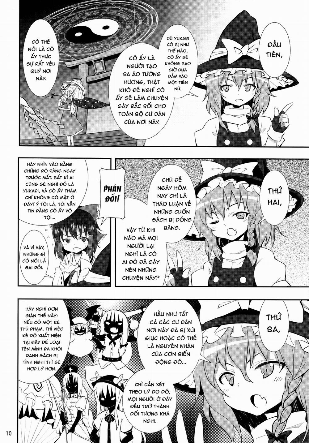 HentaiVN.net - Ảnh 9 - Kirisame Marisa no Yuuutsu (Touhou) [The Melancholy of Marisa Kirisame; Sự u sầu của Marisa Kirisame] - Chap 1
