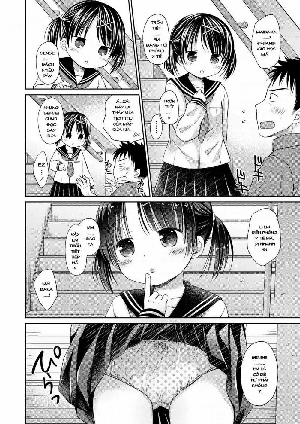 HentaiVN.net - Ảnh 5 - [Loli] Himitsu no Renai Kobetsu Shidou - Chap 1