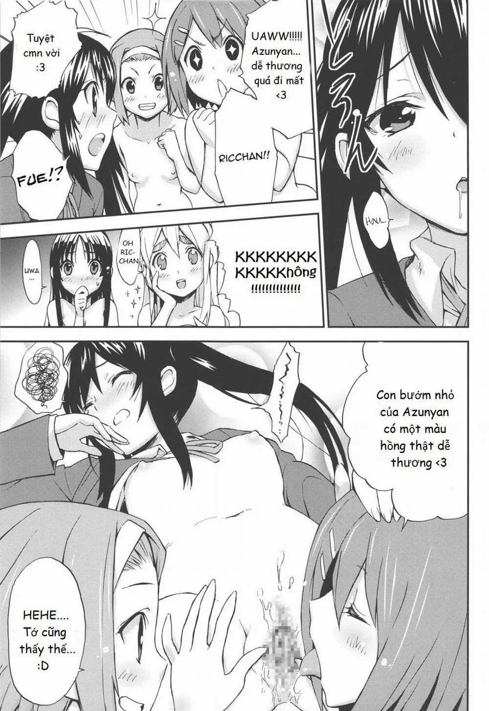 HentaiVN.net - Ảnh 8 - Come!Come!Erotick (K-ON!) - Chap 1