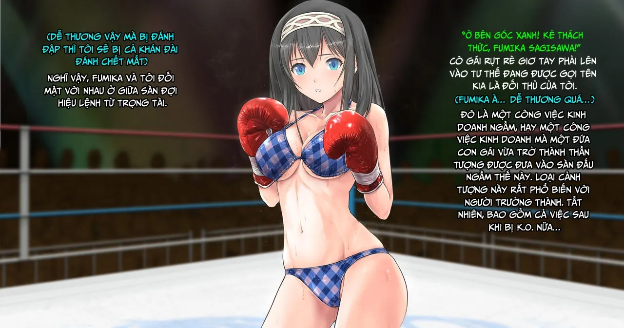 HentaiVN.net - Ảnh 3 - Fumika to Boxing, Shiyo side:S [文香とボクシング、しよっ side:S] - Chap 1
