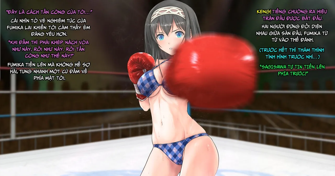 HentaiVN.net - Ảnh 5 - Fumika to Boxing, Shiyo side:S [文香とボクシング、しよっ side:S] - Chap 1