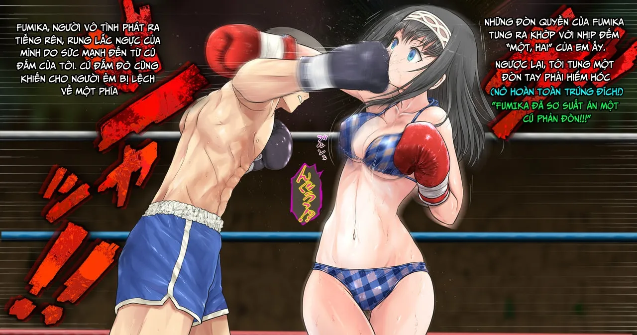 HentaiVN.net - Ảnh 8 - Fumika to Boxing, Shiyo side:S [文香とボクシング、しよっ side:S] - Chap 1