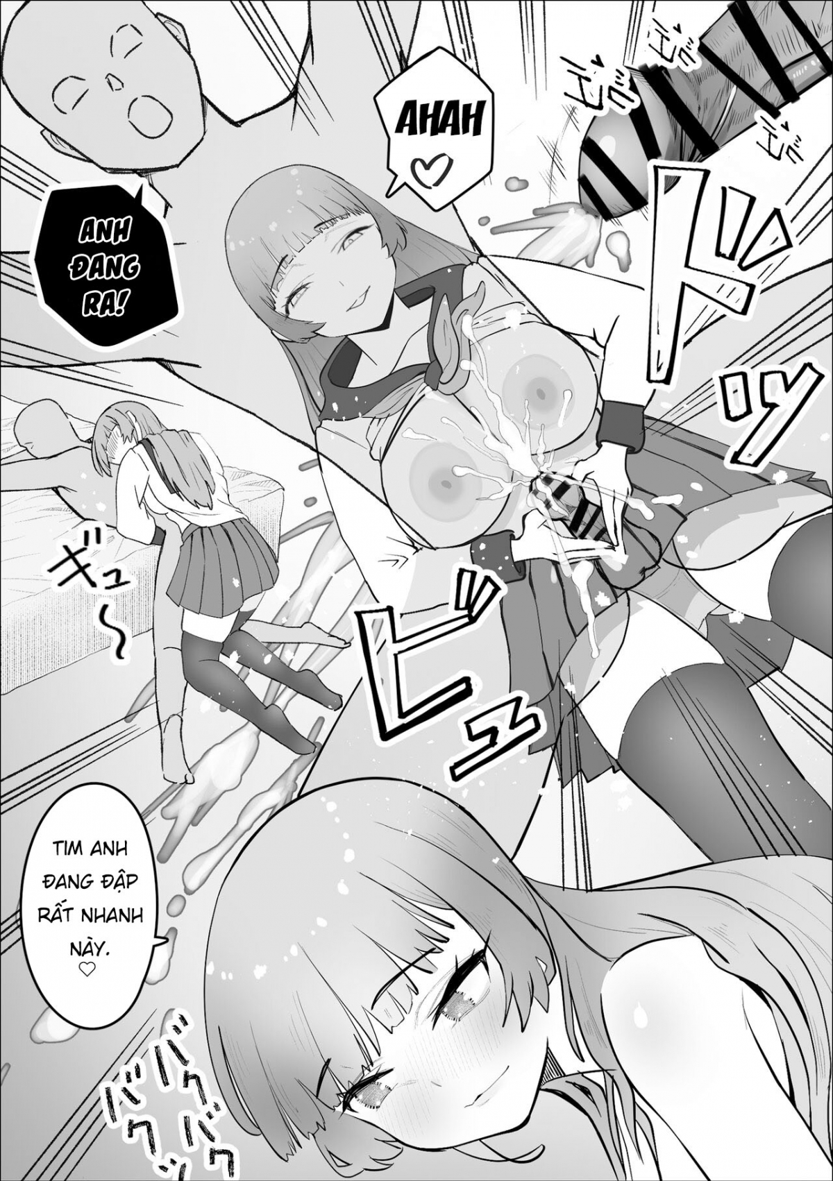 HentaiVN.net - Ảnh 16 - Tabe Gal -Muchimuchi Tennen Gal wa Papakatsu Shimasu- [Tabe Girl -A Chubby Airheaded Girl Becomes a Sugar Baby-] - Chap 1