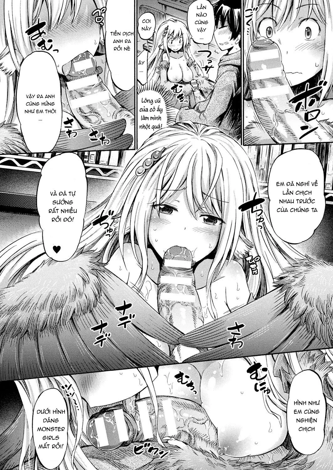 HentaiVN.net - Ảnh 15 - Happy Harpy [Cô nàng người chim xinh đẹp] - Chap 1