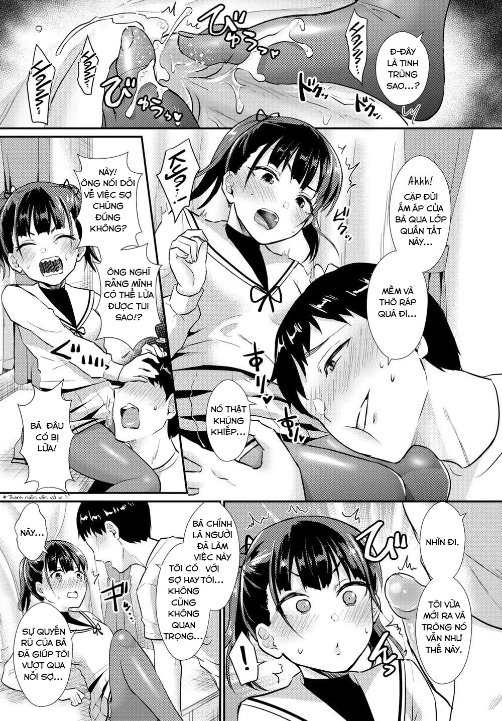 HentaiVN.net - Ảnh 12 - Tôi bị sợ quần tất - Chap 1