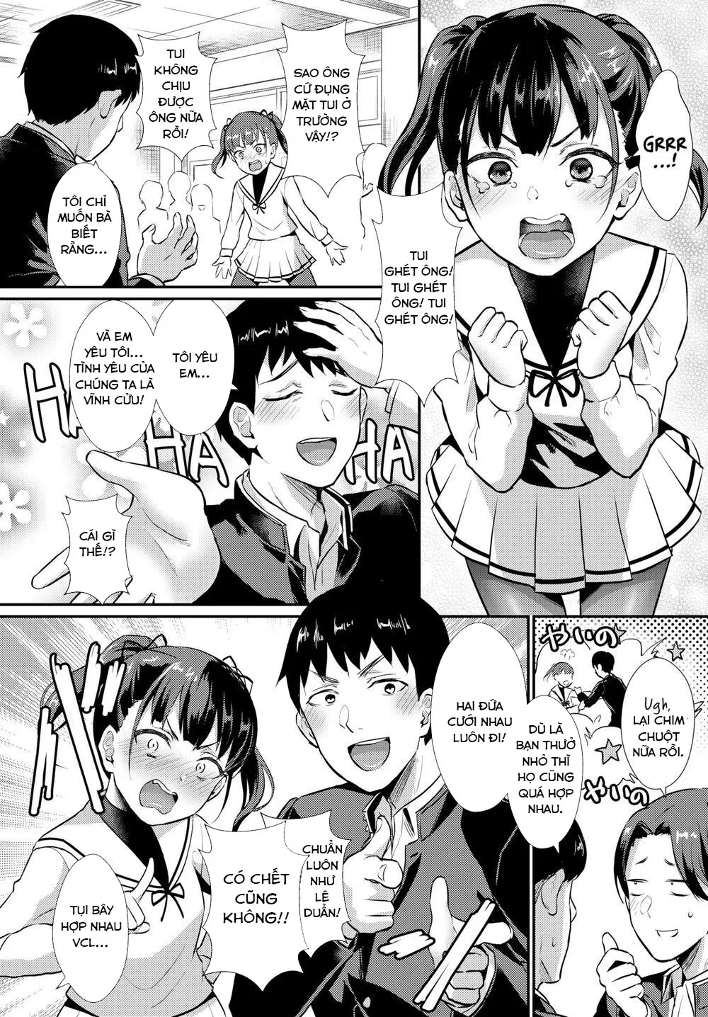 HentaiVN.net - Ảnh 3 - Tôi bị sợ quần tất - Chap 1