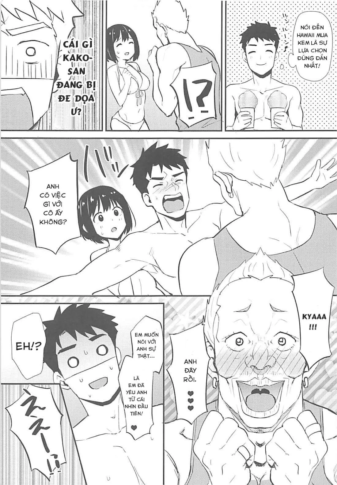 HentaiVN.net - Ảnh 5 - Kako-san to Minami no Shima de Rendezvous (THE IDOLM@STER) - Chap 1