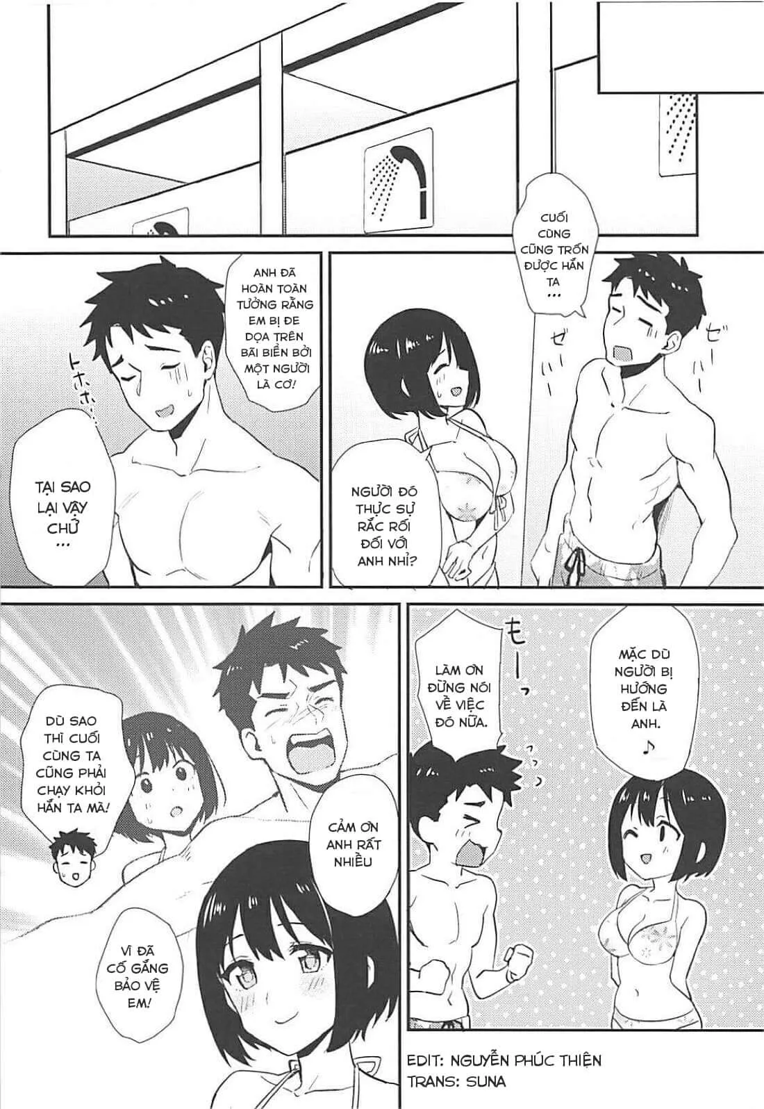 HentaiVN.net - Ảnh 6 - Kako-san to Minami no Shima de Rendezvous (THE IDOLM@STER) - Chap 1