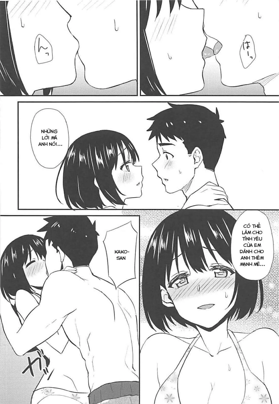 HentaiVN.net - Ảnh 8 - Kako-san to Minami no Shima de Rendezvous (THE IDOLM@STER) - Chap 1