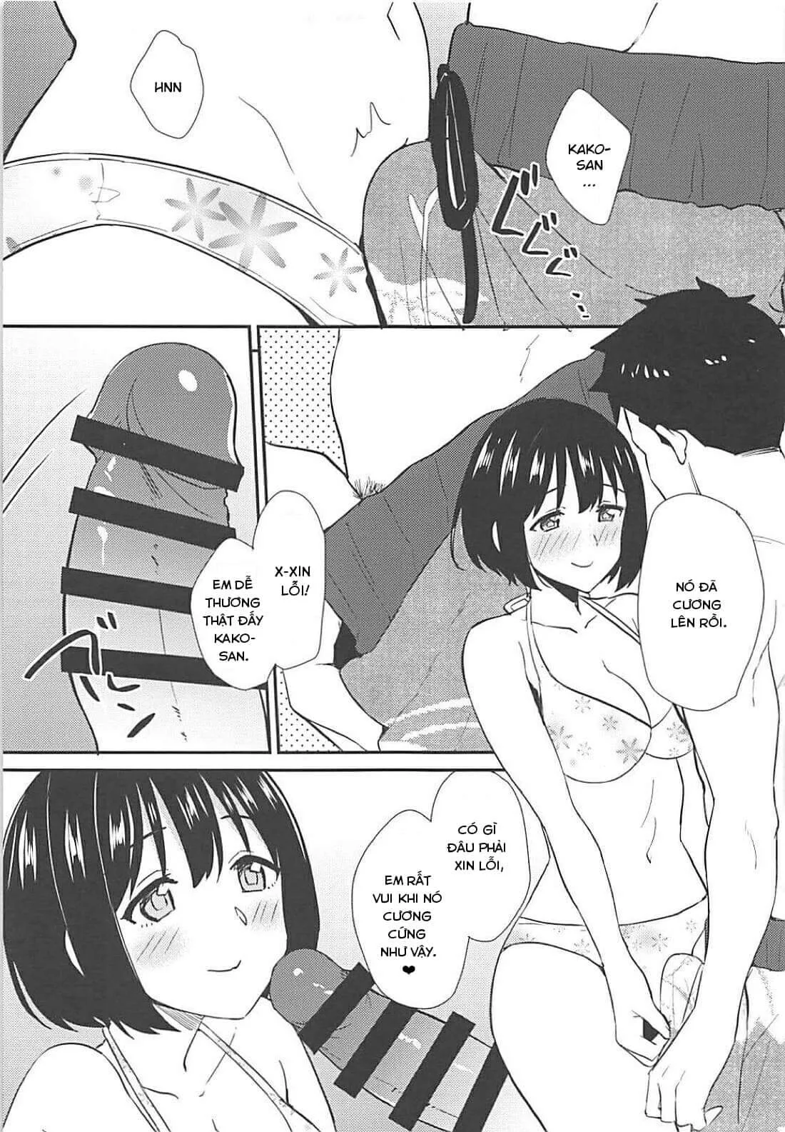 HentaiVN.net - Ảnh 9 - Kako-san to Minami no Shima de Rendezvous (THE IDOLM@STER) - Chap 1