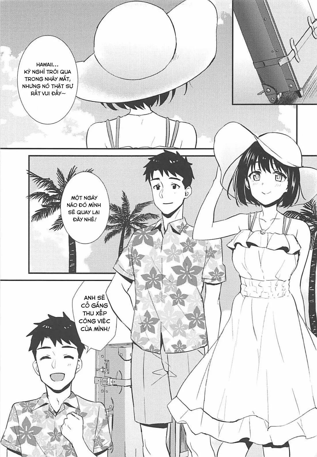 HentaiVN.net - Ảnh 17 - Kako-san to Minami no Shima de Rendezvous (THE IDOLM@STER) - Chap 2