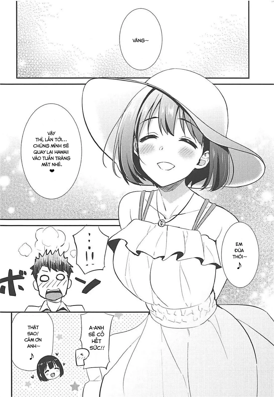 HentaiVN.net - Ảnh 18 - Kako-san to Minami no Shima de Rendezvous (THE IDOLM@STER) - Chap 2