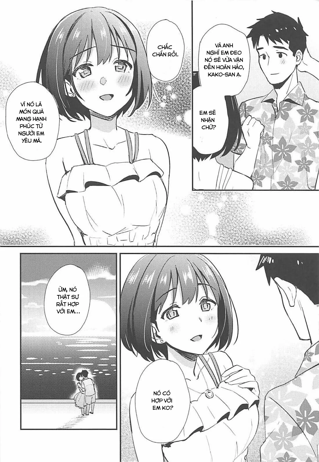 HentaiVN.net - Ảnh 5 - Kako-san to Minami no Shima de Rendezvous (THE IDOLM@STER) - Chap 2