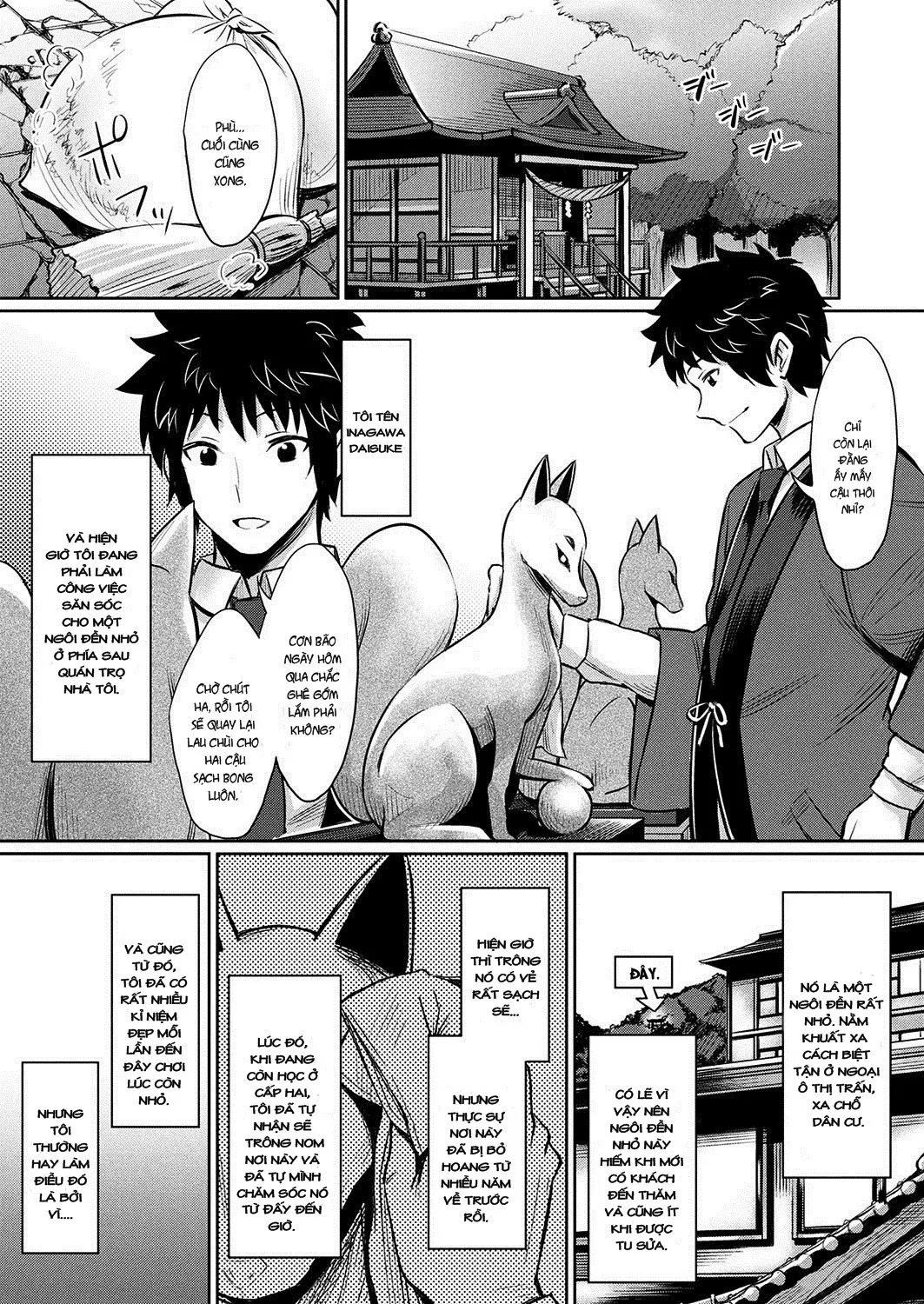 HentaiVN.net - Ảnh 3 - Kamisama Kara no Okurimono ~Kitsunekko Shimai to Kozukuri Ecchi~ [神様からの贈り物～狐っ娘姉妹と子作りエッチ～ (コミックアンリアル 2017年10月号 Vol.69) - Món quà tuyệt vời từ Kami-sama] - Chap 1