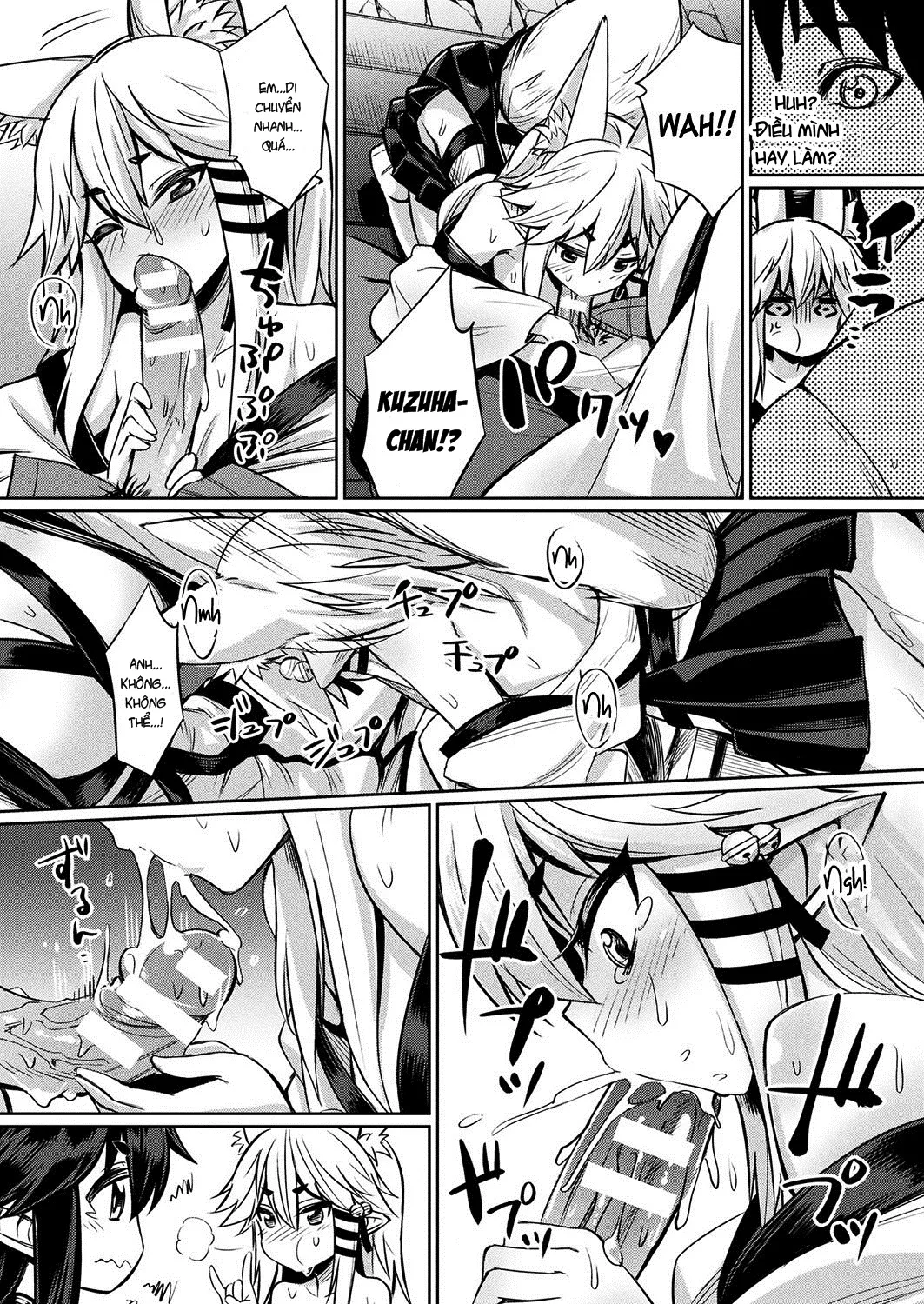 HentaiVN.net - Ảnh 9 - Kamisama Kara no Okurimono ~Kitsunekko Shimai to Kozukuri Ecchi~ [神様からの贈り物～狐っ娘姉妹と子作りエッチ～ (コミックアンリアル 2017年10月号 Vol.69) - Món quà tuyệt vời từ Kami-sama] - Chap 1