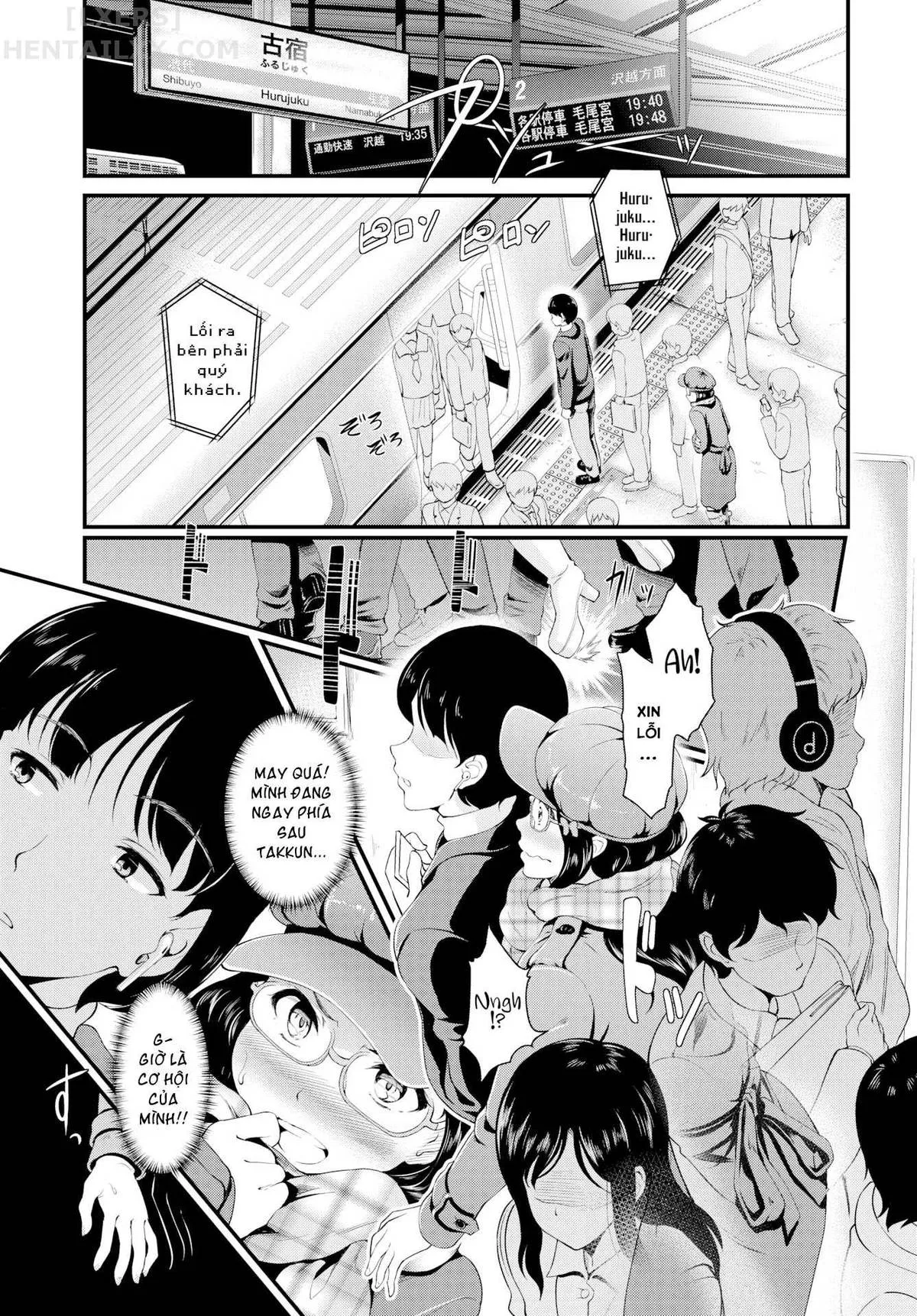 HentaiVN.net - Ảnh 5 - Lust Train - Chap 1