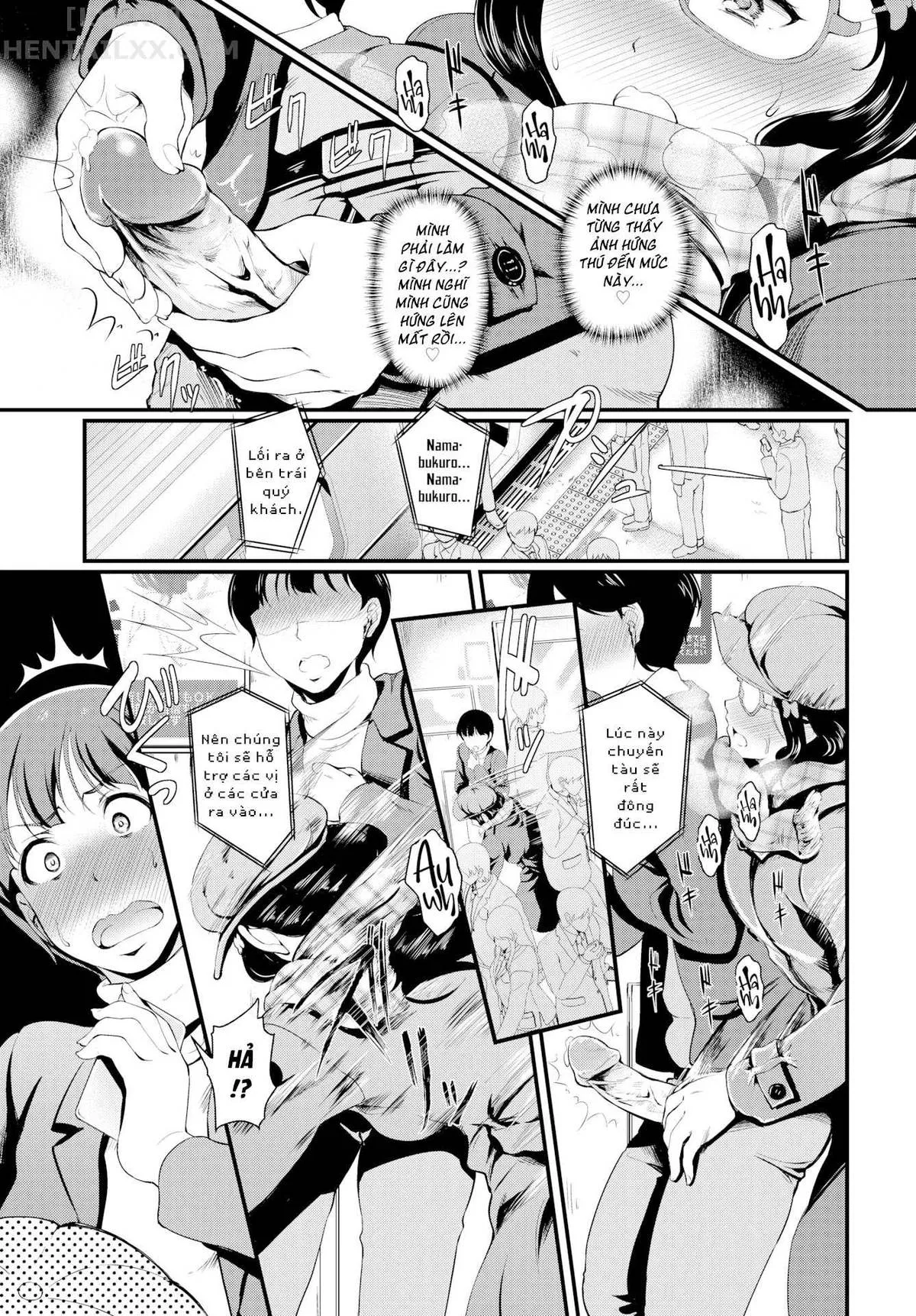 HentaiVN.net - Ảnh 9 - Lust Train - Chap 1