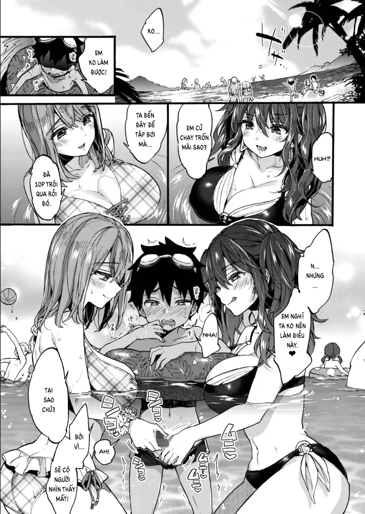 HentaiVN.net - Ảnh 11 - Natsuyasumi mo Itoko no Onee-chan ni Asonde moraimashita. [なつやすみもいとこのおねえちゃんにあそんでもらいました。] - Chap 1