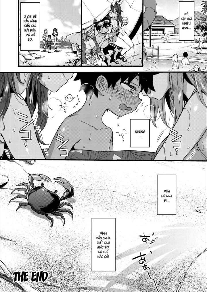 HentaiVN.net - Ảnh 29 - Natsuyasumi mo Itoko no Onee-chan ni Asonde moraimashita. [なつやすみもいとこのおねえちゃんにあそんでもらいました。] - Chap 1