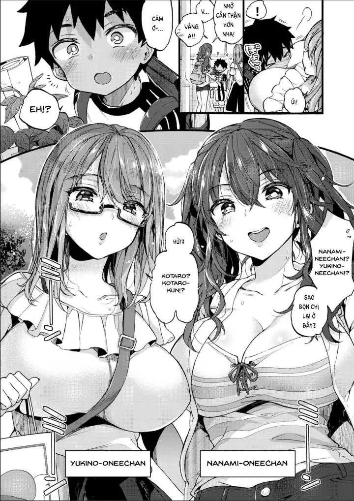 HentaiVN.net - Ảnh 6 - Natsuyasumi mo Itoko no Onee-chan ni Asonde moraimashita. [なつやすみもいとこのおねえちゃんにあそんでもらいました。] - Chap 1