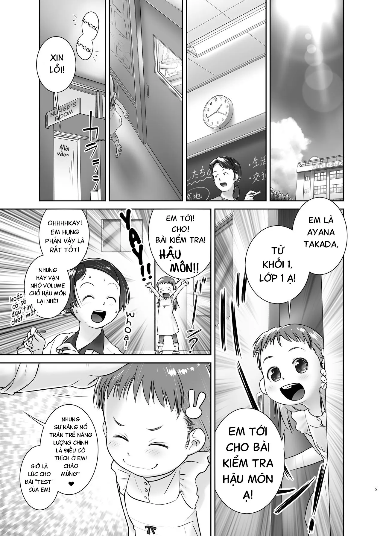 HentaiVN.net - Ảnh 4 - Oshikko Sensei 7~ - Chap 1