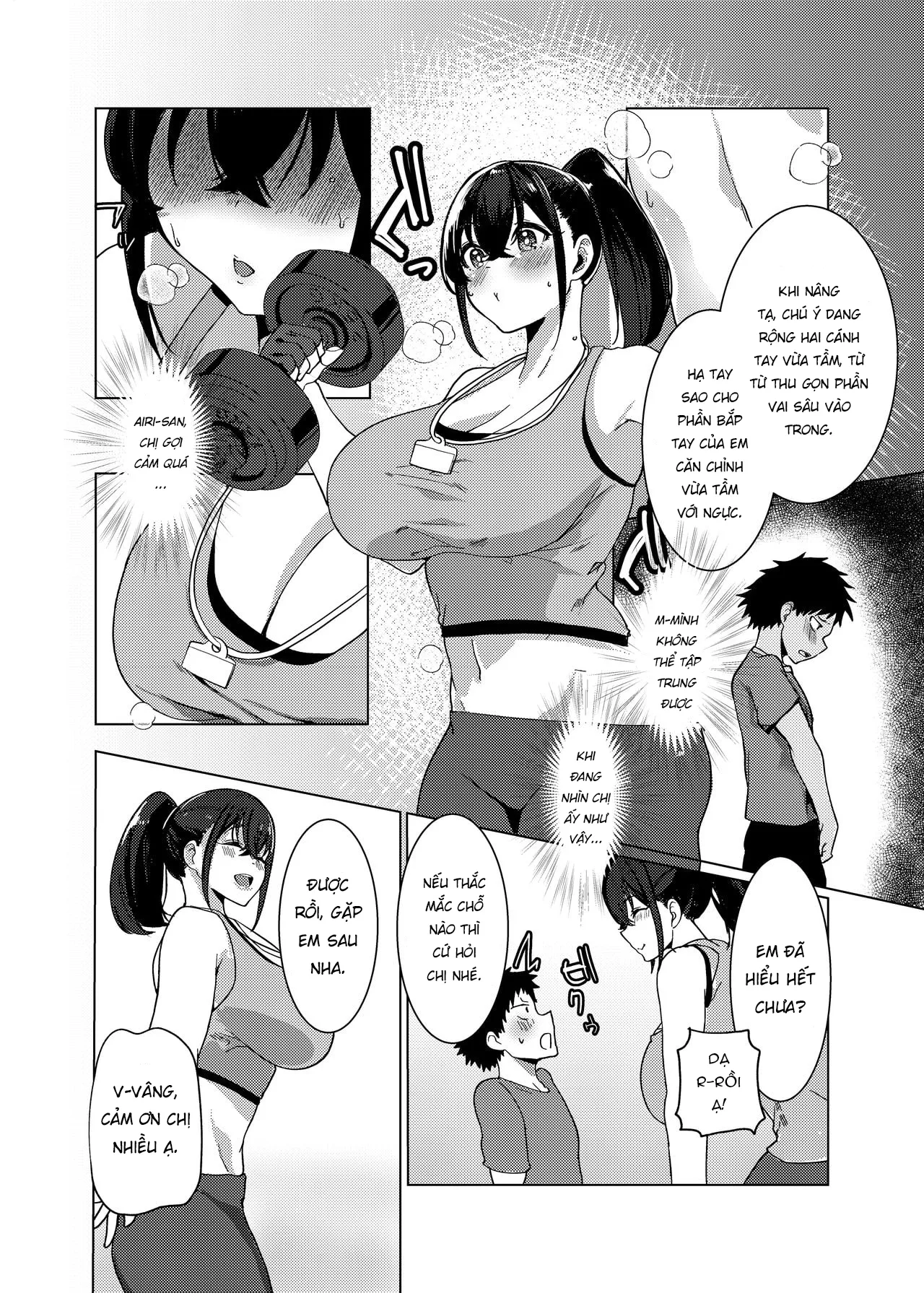 HentaiVN.net - Ảnh 7 - Động lực tập gym [OneShota Sports Gym!!!] - Chap 1
