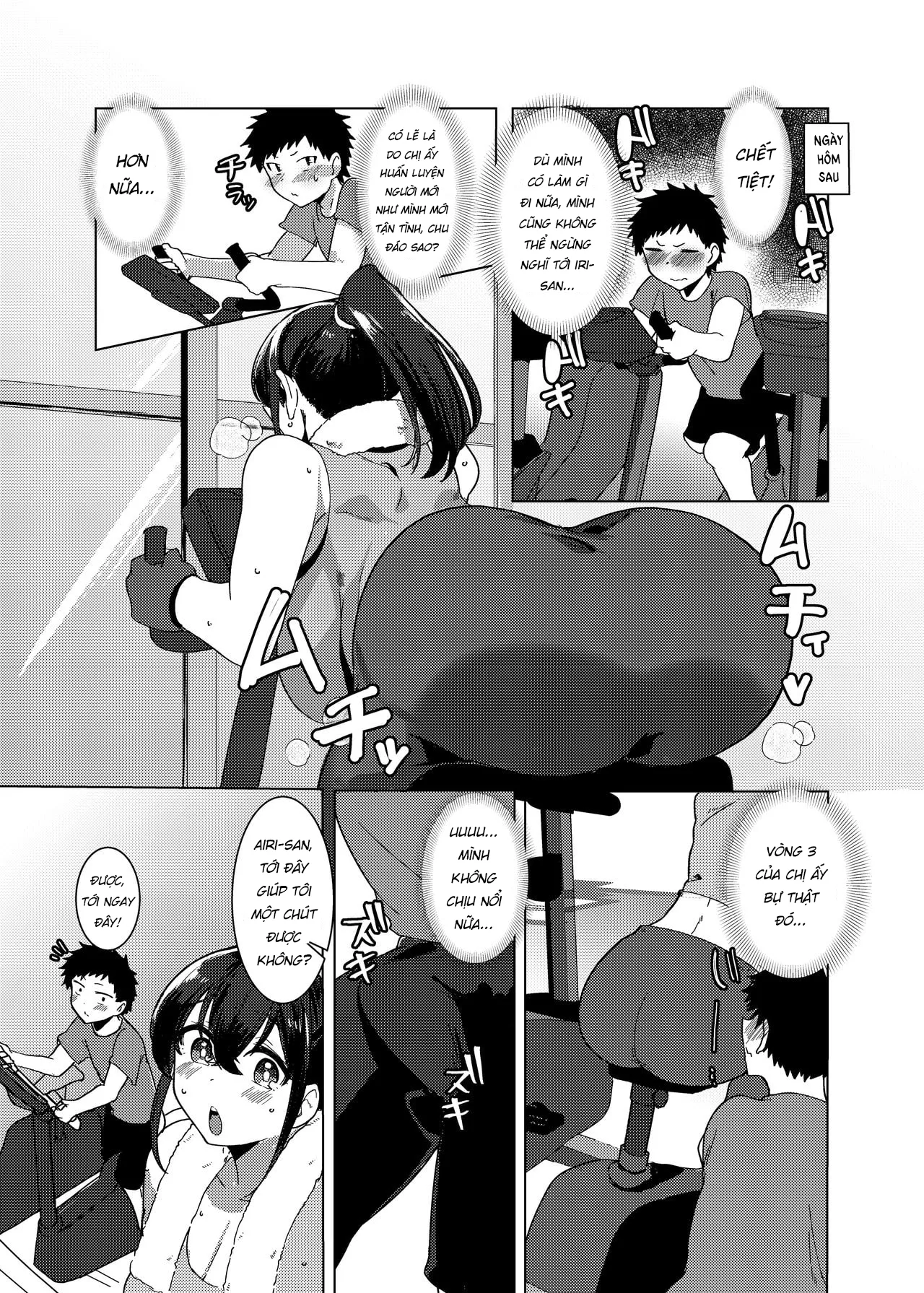 HentaiVN.net - Ảnh 8 - Động lực tập gym [OneShota Sports Gym!!!] - Chap 1