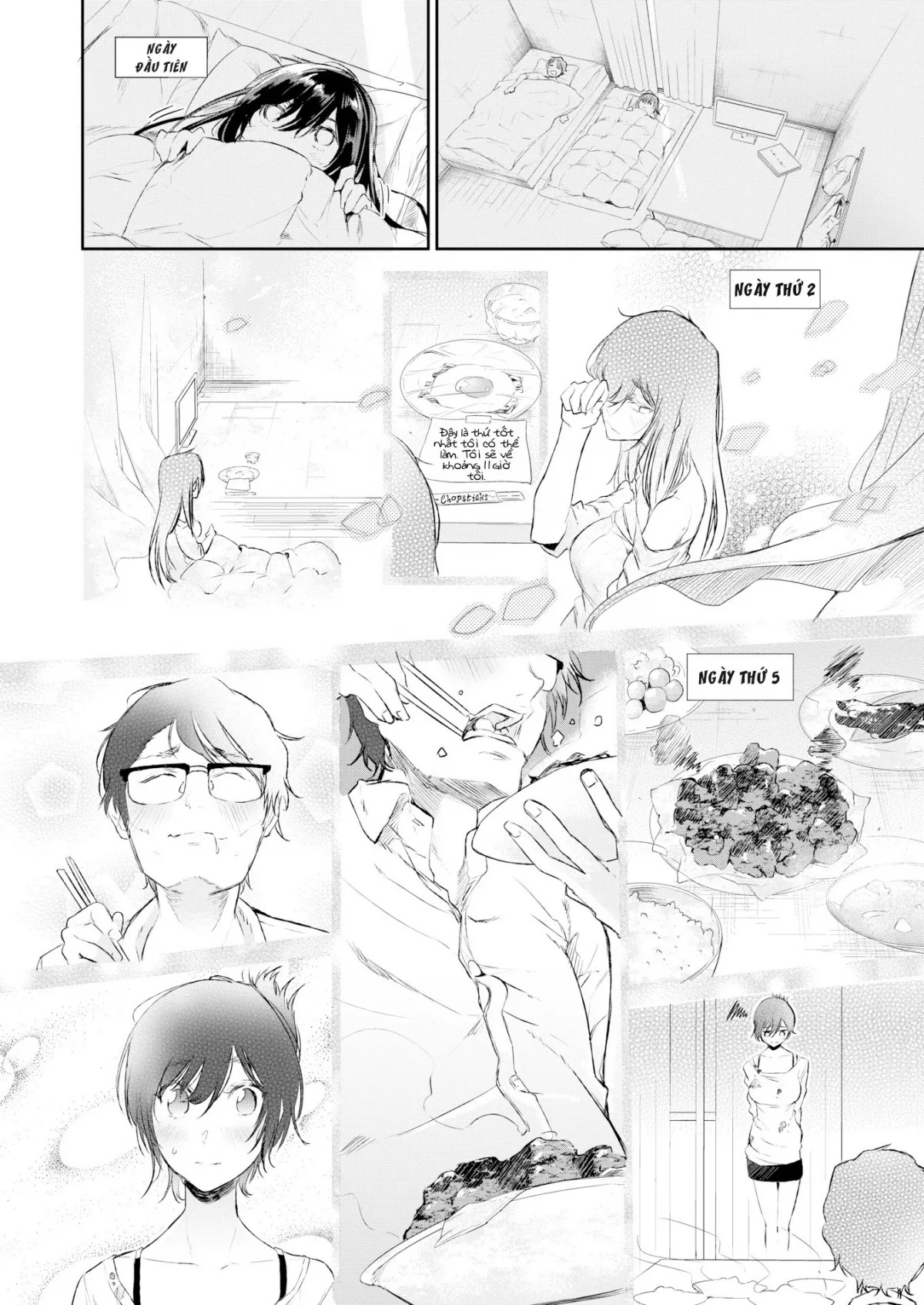 HentaiVN.net - Ảnh 5 - Cô nàng bán hoa Nagi-chan muốn thay đổi [The floozy Nagi-chan wants to change] - Chap 1