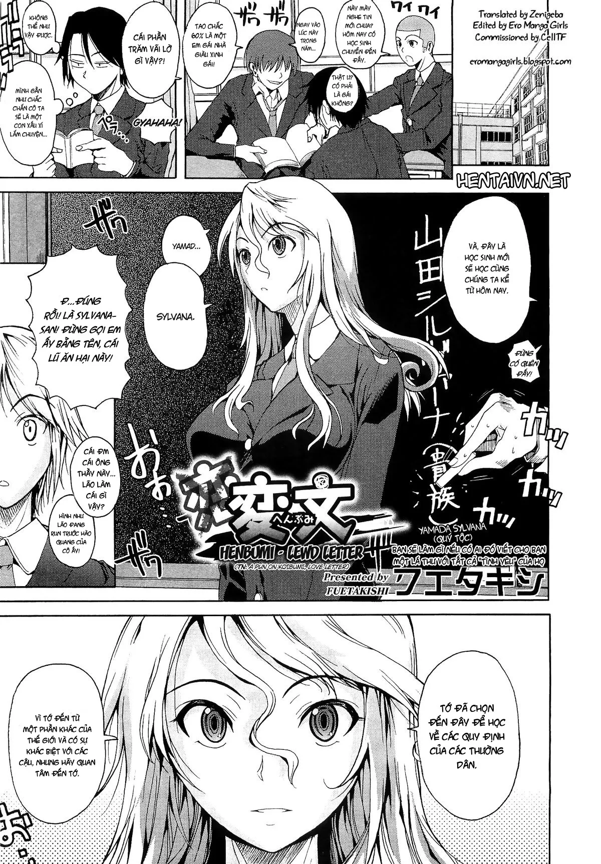 HentaiVN.net - Ảnh 2 - Lewd Letter - Chap 1