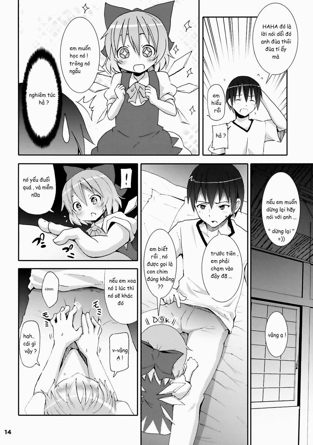 HentaiVN.net - Ảnh 12 - Cirno Ga Ouchi Ni Yattekita! (Touhou Project) [Cirno Showed Up At My House; Cirno đang ở trong nhà tôi !] - Chap 1