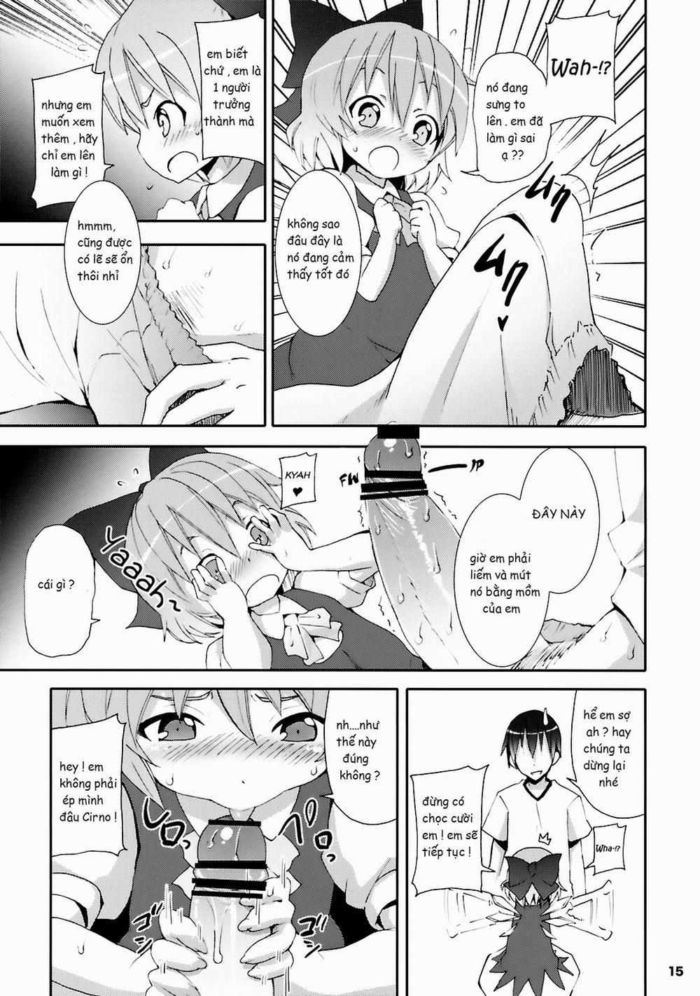 HentaiVN.net - Ảnh 13 - Cirno Ga Ouchi Ni Yattekita! (Touhou Project) [Cirno Showed Up At My House; Cirno đang ở trong nhà tôi !] - Chap 1
