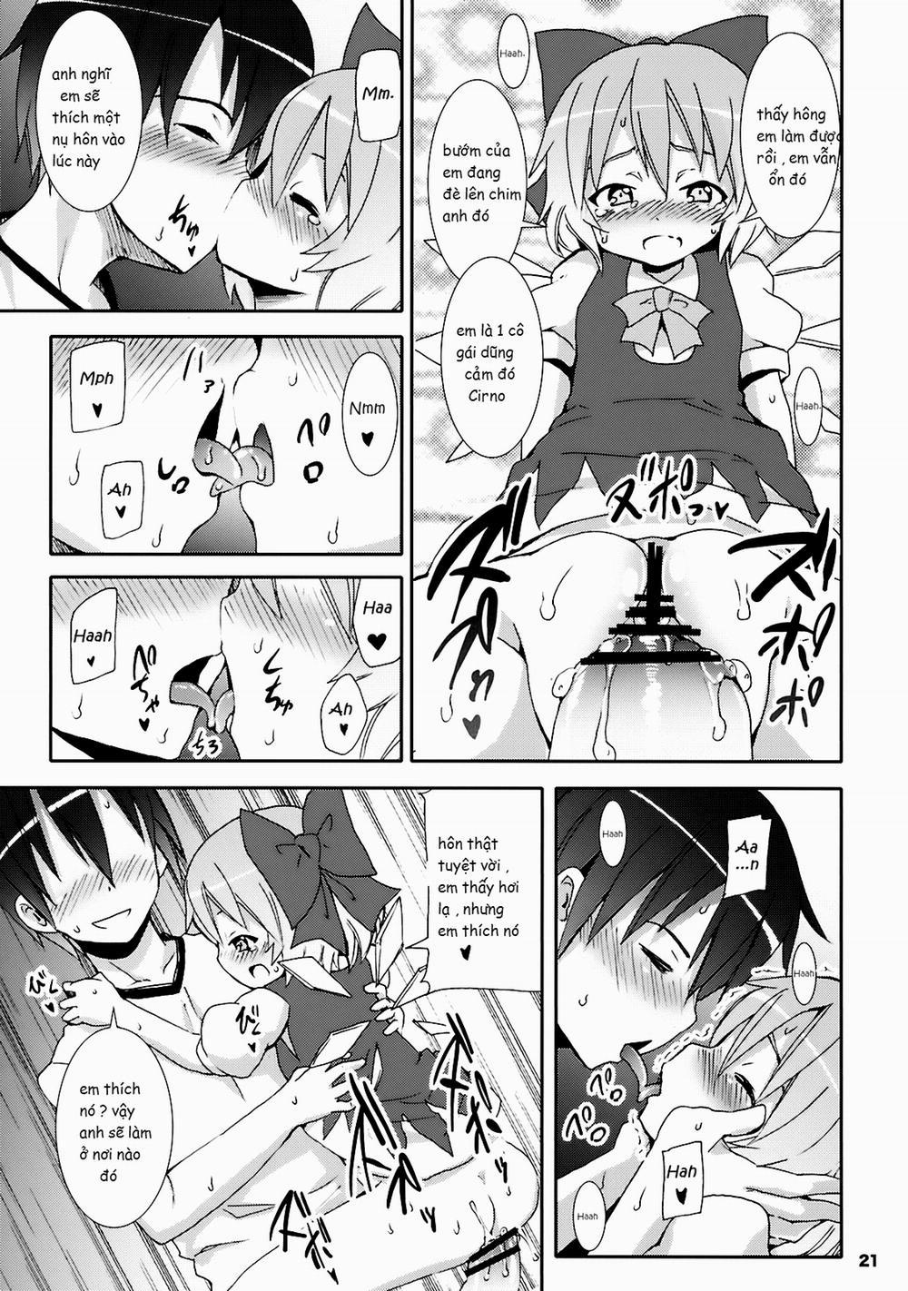 HentaiVN.net - Ảnh 19 - Cirno Ga Ouchi Ni Yattekita! (Touhou Project) [Cirno Showed Up At My House; Cirno đang ở trong nhà tôi !] - Chap 1