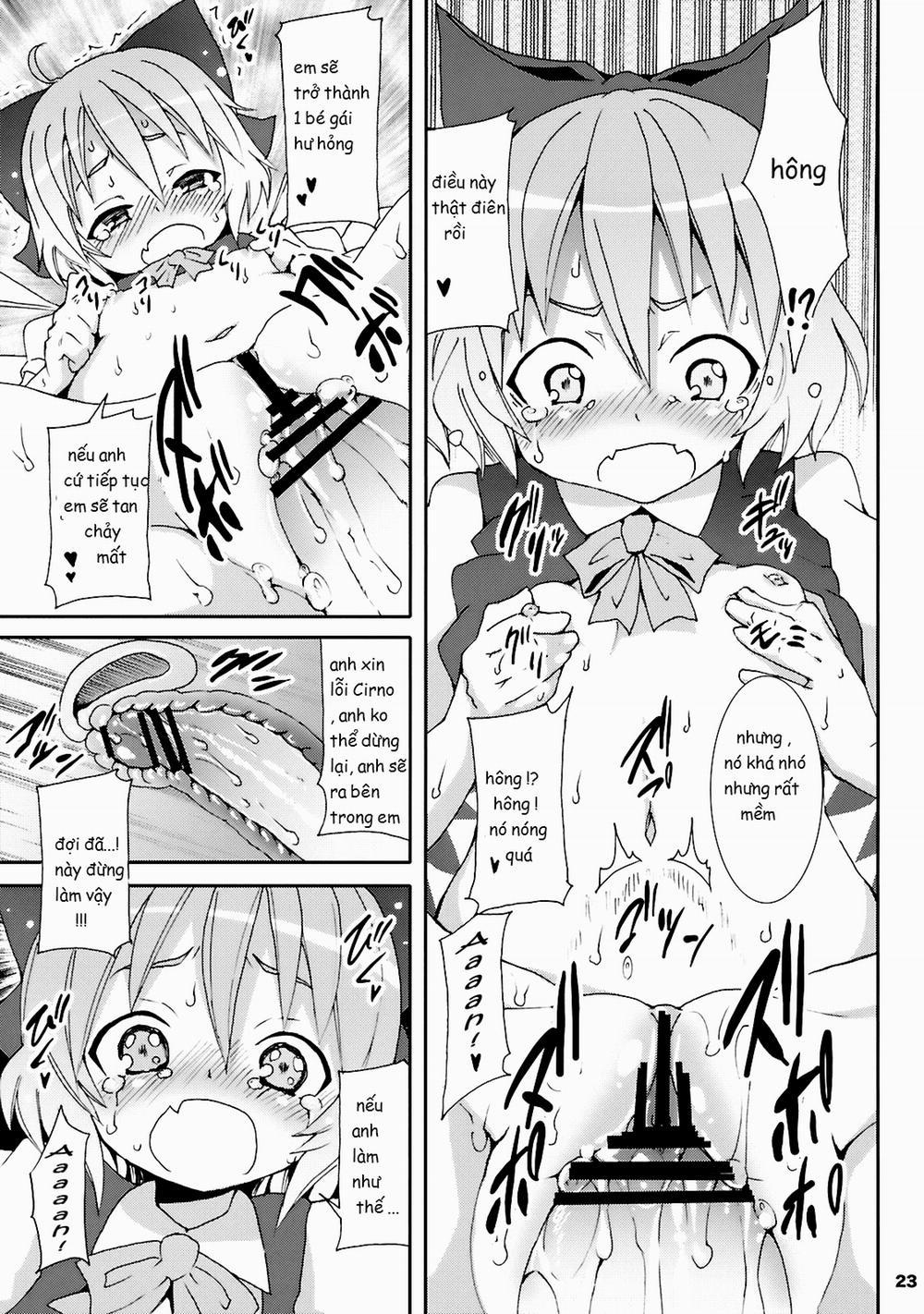 HentaiVN.net - Ảnh 21 - Cirno Ga Ouchi Ni Yattekita! (Touhou Project) [Cirno Showed Up At My House; Cirno đang ở trong nhà tôi !] - Chap 1