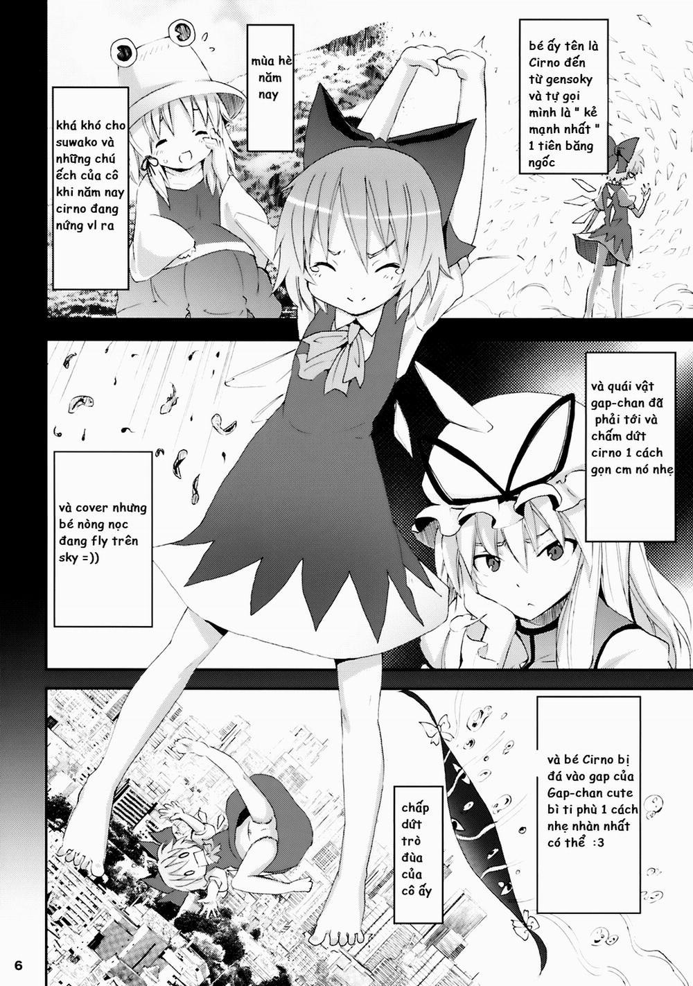 HentaiVN.net - Ảnh 6 - Cirno Ga Ouchi Ni Yattekita! (Touhou Project) [Cirno Showed Up At My House; Cirno đang ở trong nhà tôi !] - Chap 1