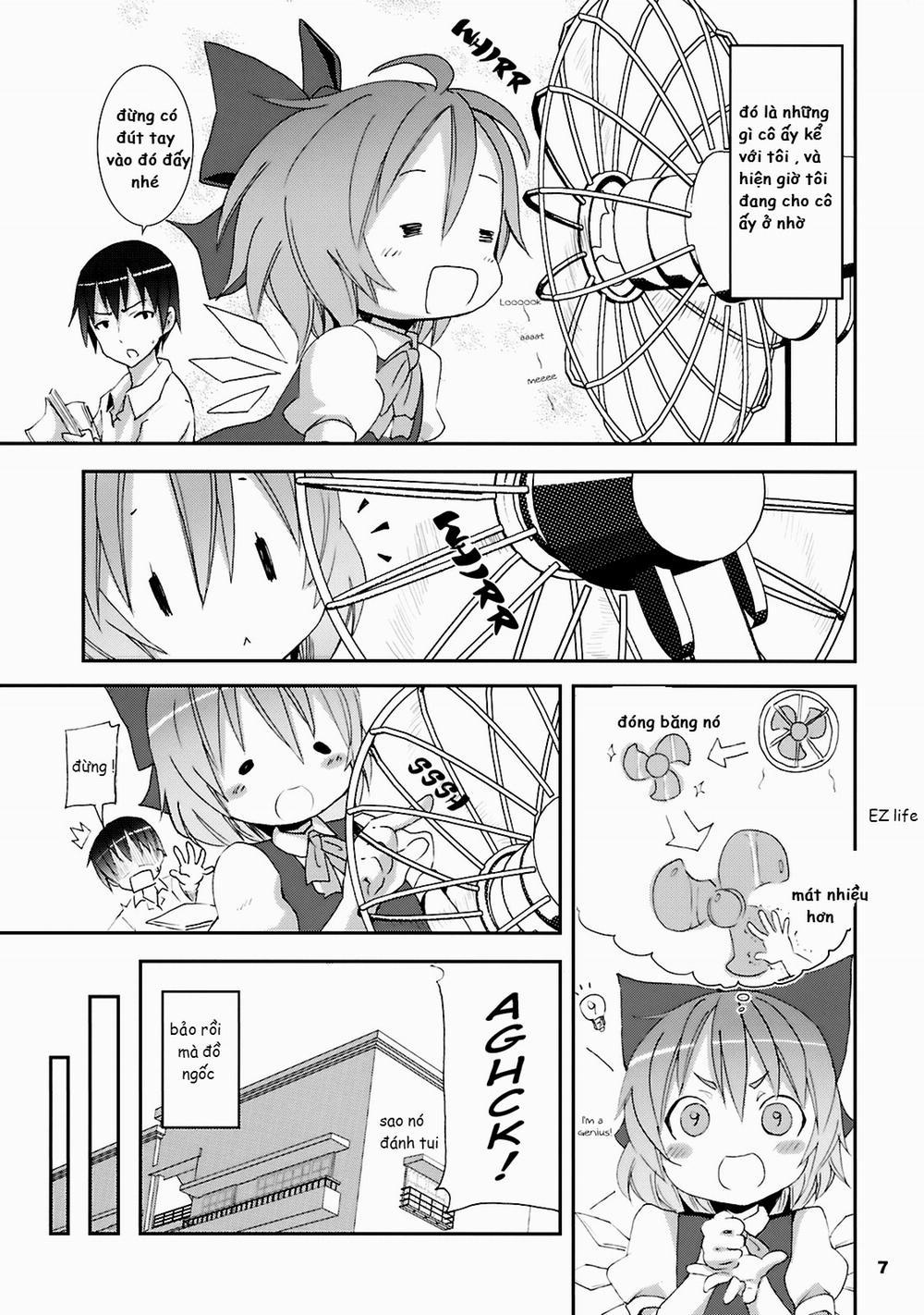 HentaiVN.net - Ảnh 7 - Cirno Ga Ouchi Ni Yattekita! (Touhou Project) [Cirno Showed Up At My House; Cirno đang ở trong nhà tôi !] - Chap 1