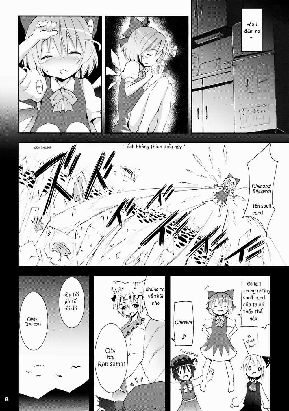 HentaiVN.net - Ảnh 8 - Cirno Ga Ouchi Ni Yattekita! (Touhou Project) [Cirno Showed Up At My House; Cirno đang ở trong nhà tôi !] - Chap 1