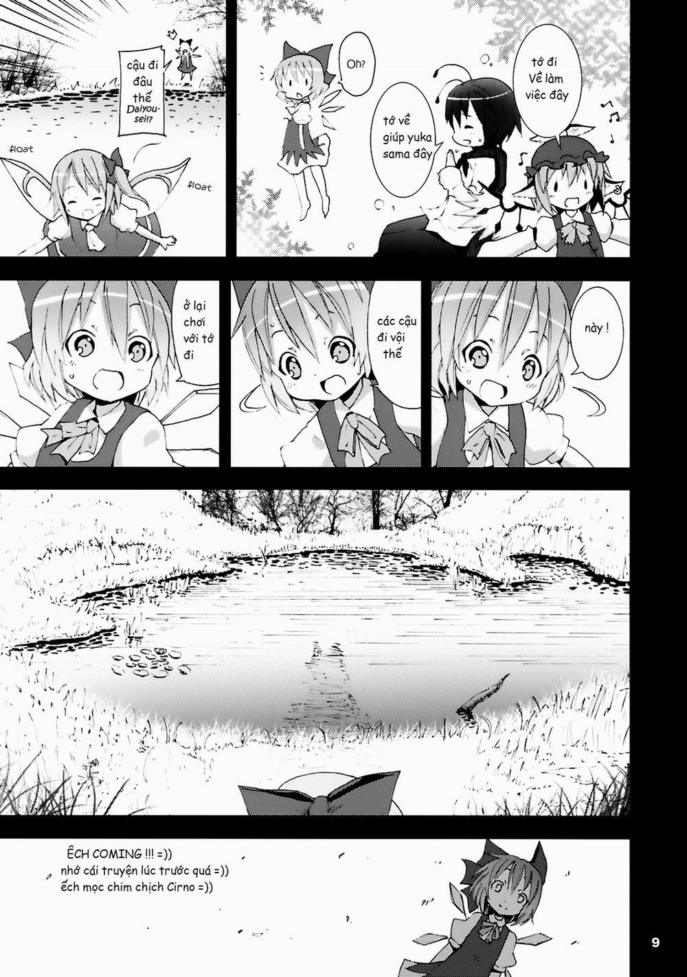 HentaiVN.net - Ảnh 9 - Cirno Ga Ouchi Ni Yattekita! (Touhou Project) [Cirno Showed Up At My House; Cirno đang ở trong nhà tôi !] - Chap 1
